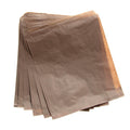 Paper bags 1W, 2W, 2SO, 3F, 4F, 6F in white and brown