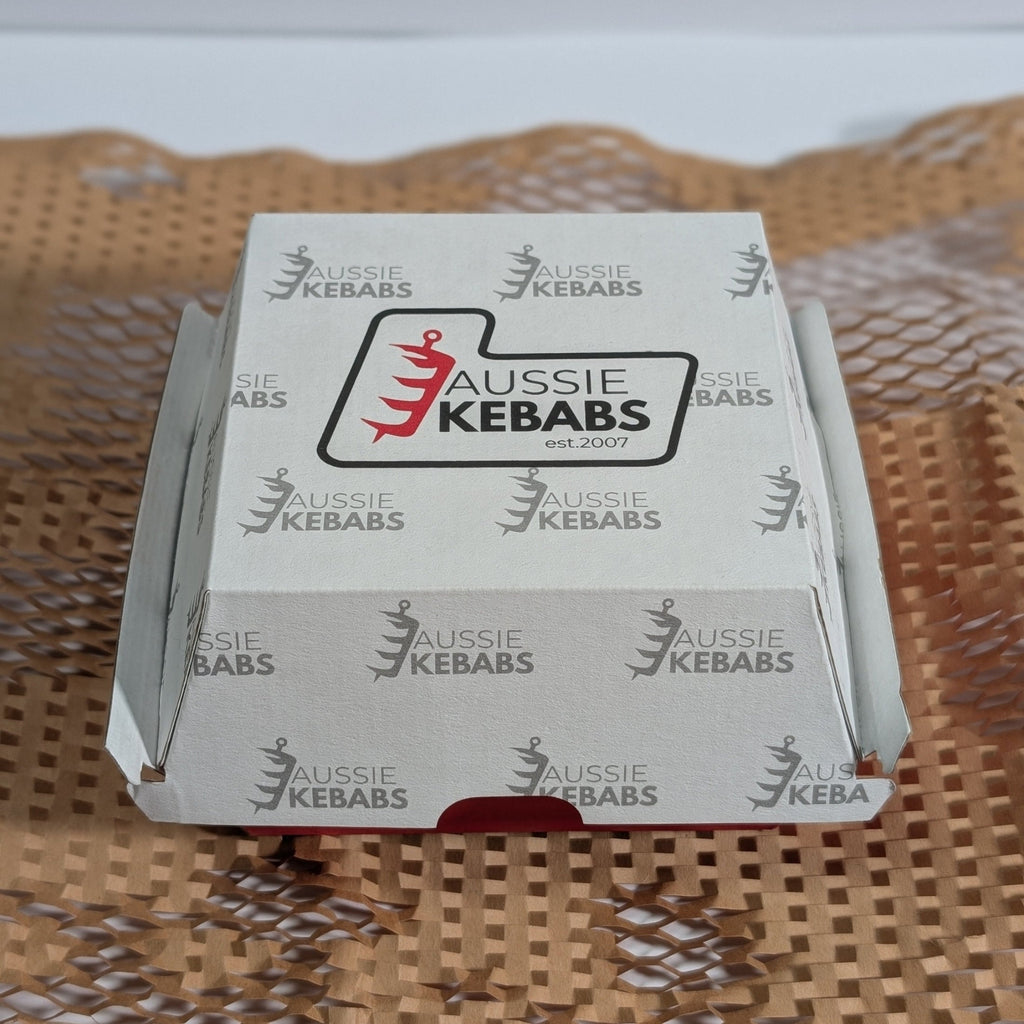 Aussie Kebab burger box