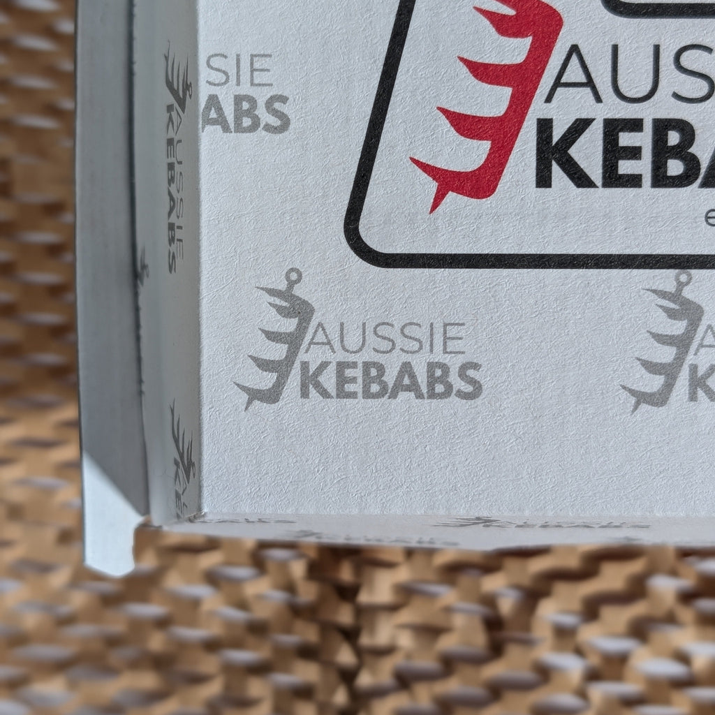 Burger box close up