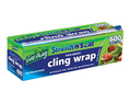 Box of Stretch 'n Seal 600M cling wrap with images of vegetables on a white background