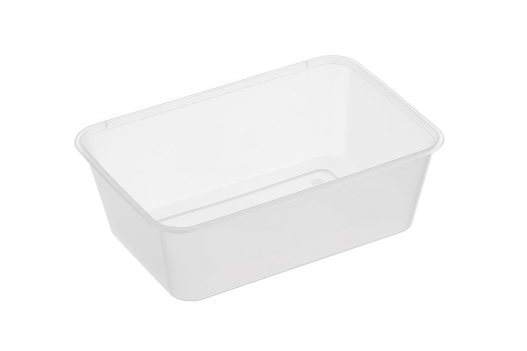Plastic takeaway containers 500 / 650 / 750 / 1000 ml