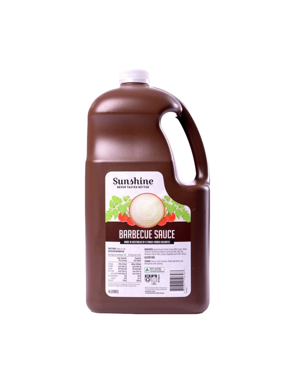 Sunshine Tomato & Barbeque Sauce 4L